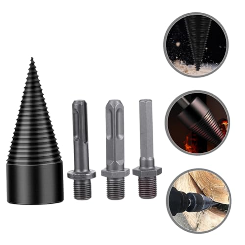GALPADA Splitting Drill Bit Holzspalter Bohrer aus Hochwertigem Stahl Rutsch Design Effizienter Holzspalter für Teiliges mit Adapter für Bohrmaschine und Akkuschrauber GALPADA Splitting Drill Bit Holzspalter Bohrer aus Hochwertigem Stahl Rutsch Design Effizienter Holzspalter für Teiliges mit Adapter für Bohrmaschine und Akkuschrauber von GALPADA