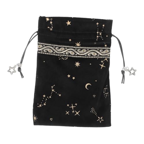 GALPADA Star Samtbeutel Schmuck Aufbewahrungstasche Armband Taschen Kleine Geschenktüte Kordelzugbeutel Aus Samt Kleine Beutel Süßigkeitenbeutel Für Partybevorzugungen Black Flanell GALPADA Star Samtbeutel Schmuck Aufbewahrungstasche Armband Taschen Kleine Geschenktüte Kordelzugbeutel Aus Samt Kleine Beutel Süßigkeitenbeutel Für Partybevorzugungen Black Flanell von GALPADA