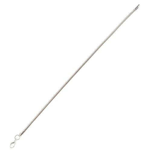 GALPADA Sterling Silber Schlangenkette Armband Elegantes Leichtes Kupferarmband mit Glatter Oberfläche Modischer Schmuck für Damen Herren Geschenkidee für Geburtstag Hochzeit Büro Alltag von GALPADA