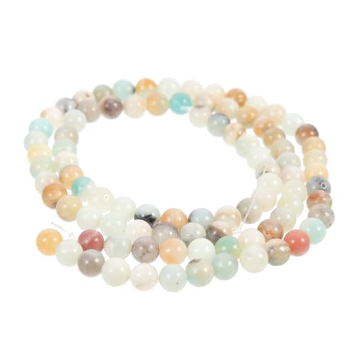 GALPADA Stränge Natürliche Steinperlen DIY Schmuckzubehör Glatte Oberfläche Multifunktionale Bastelperlen für Armbänder Halsketten Ohrringe Kreative Handarbeiten von GALPADA