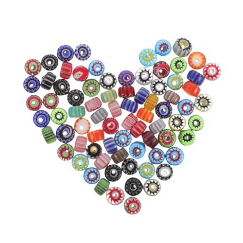 GALPADA Strang Glasperlen für Schmuckherstellung Bunte Kürbis-charms Runde Lose Perlen für DIY Armbänder Halsketten Vielseitige Handgefertigte Schmuckperlen GALPADA Strang Glasperlen für Schmuckherstellung Bunte Kürbis-charms Runde Lose Perlen für DIY Armbänder Halsketten Vielseitige Handgefertigte Schmuckperlen von GALPADA
