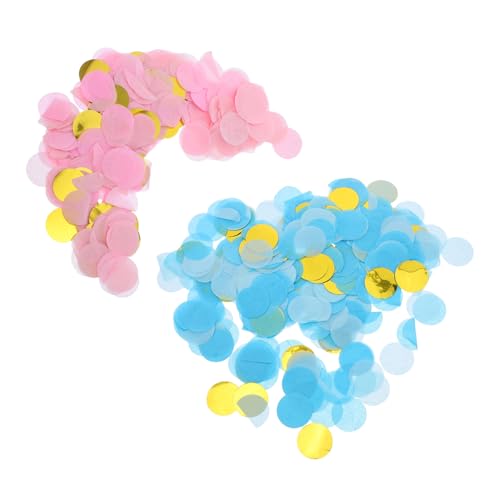 GALPADA Teiliges Gender Reveal Konfetti Blau Biologisch Abbaubare Runde Tischdekoration Weiche Farben Einfache für Babyparty und Gender Reveal Feier GALPADA Teiliges Gender Reveal Konfetti Blau Biologisch Abbaubare Runde Tischdekoration Weiche Farben Einfache für Babyparty und Gender Reveal Feier von GALPADA