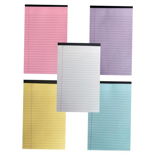 GALPADA Teiliges Notizblock Mit Linien Praktischer Aufgabenplaner und Arbeitszeitplaner Langlebige Kompakte Notizbücher für Büro und Alltag in Pastellfarben Rosa Blau Weiß Gelb GALPADA Teiliges Notizblock Mit Linien Praktischer Aufgabenplaner und Arbeitszeitplaner Langlebige Kompakte Notizbücher für Büro und Alltag in Pastellfarben Rosa Blau Weiß Gelb von GALPADA
