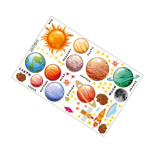 GALPADA Teiliges Planeten Wandsticker Kreative Kinderzimmer Dekoration Weltraum Themen PVC Selbstklebend für Schlafzimmer Wohnzimmer Spielzimmer Jungen Mädchen GALPADA Teiliges Planeten Wandsticker Kreative Kinderzimmer Dekoration Weltraum Themen PVC Selbstklebend für Schlafzimmer Wohnzimmer Spielzimmer Jungen Mädchen von GALPADA