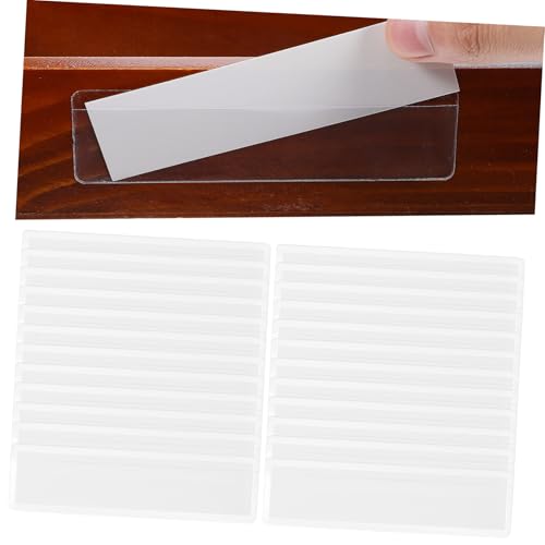GALPADA Teiliges Transparente Selbstklebende Etikettenhalter mit Papier Einschüben Vielseitige Aufbewahrungslösung für Büro Aktenordner Behälter und Regale zur Effizienten Beschriftung GALPADA Teiliges Transparente Selbstklebende Etikettenhalter mit Papier Einschüben Vielseitige Aufbewahrungslösung für Büro Aktenordner Behälter und Regale zur Effizienten Beschriftung von GALPADA