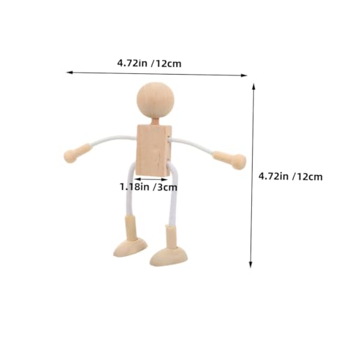 GALPADA Teiliges Unbemalte Holzfiguren zum Bemalen Natürliche Holz peg dolls für DIY Kreativprojekte Sichere Holzspielzeug figuren für Bastelset zum Dekorieren und Verschenken GALPADA Teiliges Unbemalte Holzfiguren zum Bemalen Natürliche Holz peg dolls für DIY Kreativprojekte Sichere Holzspielzeug figuren für Bastelset zum Dekorieren und Verschenken von GALPADA