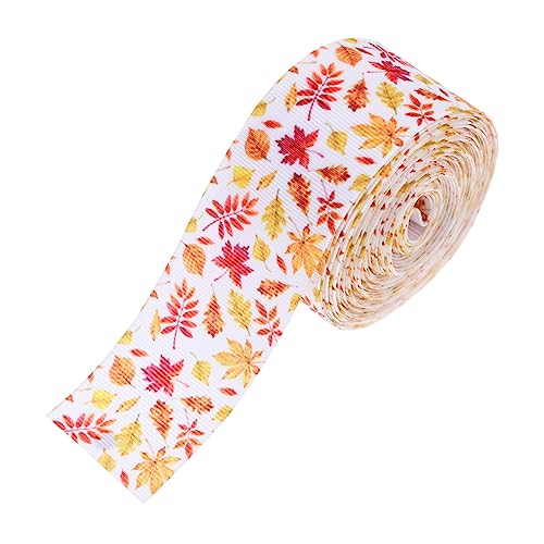GALPADA Thanksgiving Geschenkband Polyesterband Dekoratives Bastelband für DIY Geschenkverpackung Haar und Kleidungszubehör von GALPADA