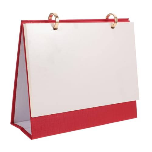 GALPADA Thermotransfer Tischkalender Blanko DIY Schreibtisch Kalender mit Langlebiger Farbqualität Multifunktional als Memo und Fotohalter Rote Desktop Dekoration für Büro und Zuhause GALPADA Thermotransfer Tischkalender Blanko DIY Schreibtisch Kalender mit Langlebiger Farbqualität Multifunktional als Memo und Fotohalter Rote Desktop Dekoration für Büro und Zuhause von GALPADA
