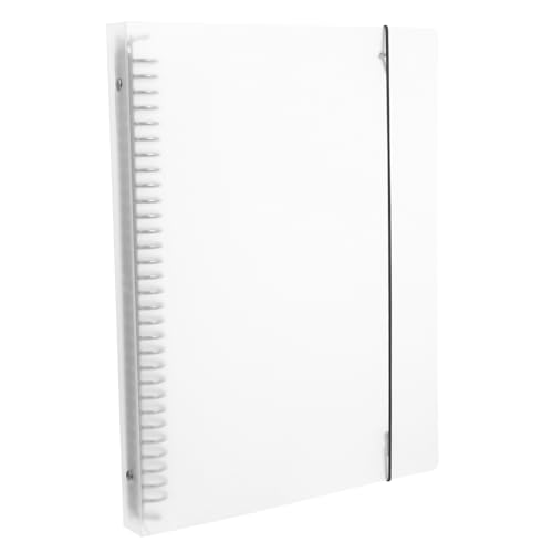 GALPADA Transparent Ringbuch Hülle mit Fächern PP Material Leicht und Rutschfest für Schule und Büro Schützt Notizen und Ist Einfach zu Reinigen GALPADA Transparent Ringbuch Hülle mit Fächern PP Material Leicht und Rutschfest für Schule und Büro Schützt Notizen und Ist Einfach zu Reinigen von GALPADA