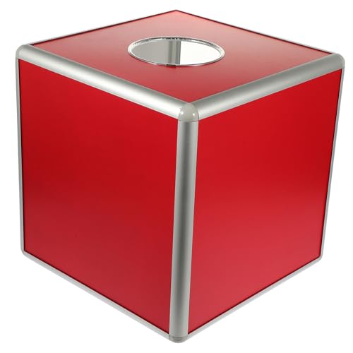 GALPADA Transparente Raffle Box Aluminiumrahmen Mehrfunktionale Spenden und Meeting Wahlurne Rostfrei Sichere Aufbewahrung von Briefen und Geld Dekorative Lostrommel Farbe GALPADA Transparente Raffle Box Aluminiumrahmen Mehrfunktionale Spenden und Meeting Wahlurne Rostfrei Sichere Aufbewahrung von Briefen und Geld Dekorative Lostrommel Farbe von GALPADA