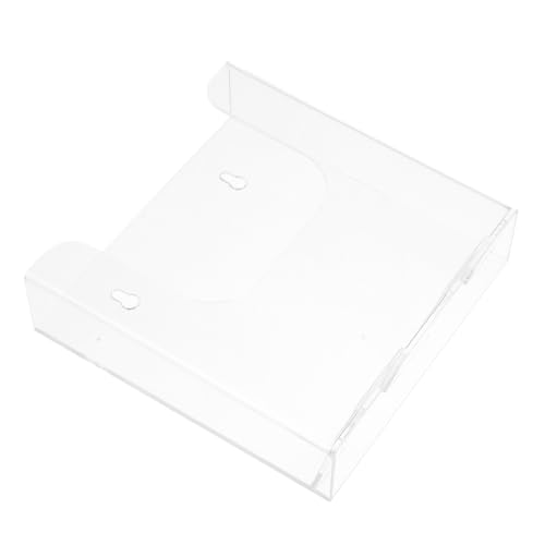 GALPADA Transparentes Acryl Wandregal Dokumentenhalter Wandmontage Büro Organizer für Broschüren Magazine Kataloge Stabil Regal für Effiziente Ablage von GALPADA