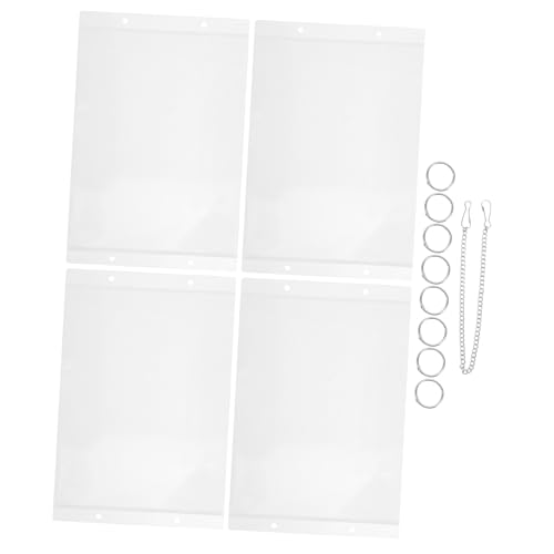 GALPADA Transparentes Hängendes Preisschild Display Seitlich Einsetzbare Preisschild Tasche mit Metallkette für Einzelhandel Klarer Etikettenhalter zur Schnellen Preisanpassung im GALPADA Transparentes Hängendes Preisschild Display Seitlich Einsetzbare Preisschild Tasche mit Metallkette für Einzelhandel Klarer Etikettenhalter zur Schnellen Preisanpassung im von GALPADA