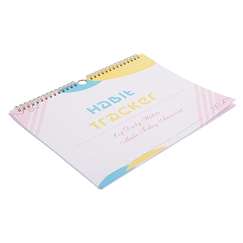 GALPADA Undatierter Habit Tracker Planer für Englischlernen mit Workout Planer Gewohnheitskalender und Zieltracker Minimalistisches Design für Studenten Mütter und Lehrer zur Täglichen GALPADA Undatierter Habit Tracker Planer für Englischlernen mit Workout Planer Gewohnheitskalender und Zieltracker Minimalistisches Design für Studenten Mütter und Lehrer zur Täglichen von GALPADA