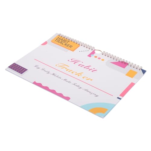 GALPADA Undatierter Spiral Habit Tracker Planer mit Monatlicher Übersicht Workout Tracker und Täglichem Zielplaner Motivierender Gewohnheitskalender für Erwachsene und Senioren zur GALPADA Undatierter Spiral Habit Tracker Planer mit Monatlicher Übersicht Workout Tracker und Täglichem Zielplaner Motivierender Gewohnheitskalender für Erwachsene und Senioren zur von GALPADA