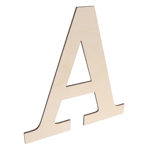 GALPADA Unlackierter Holzbuchstabe für Wanddekoration Bemalbares Diy Projekt für Feste und Heimdekoration Dekorative Buchstaben für Klassenzimmer und Partys GALPADA Unlackierter Holzbuchstabe für Wanddekoration Bemalbares Diy Projekt für Feste und Heimdekoration Dekorative Buchstaben für Klassenzimmer und Partys von GALPADA