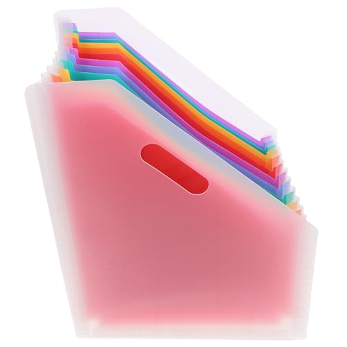 GALPADA Vertikaler Fächer Organizer für Dokumente Große Kapazität Transparente Außenhülle Multifunktional für Belege Rechnungen und Prüfungsunterlagen Büro Desktop Ablage GALPADA Vertikaler Fächer Organizer für Dokumente Große Kapazität Transparente Außenhülle Multifunktional für Belege Rechnungen und Prüfungsunterlagen Büro Desktop Ablage von GALPADA