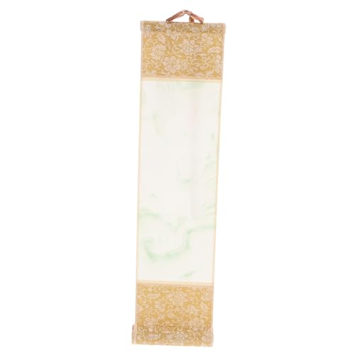 GALPADA Vintage Batik Blank Hanging Scroll für Kalligraphie und Malerei Kompakte Handgerollte Chinesische Schreibrolle Vielseitige Leere Oberfläche Tragbar Dekorativer Wandbehang für GALPADA Vintage Batik Blank Hanging Scroll für Kalligraphie und Malerei Kompakte Handgerollte Chinesische Schreibrolle Vielseitige Leere Oberfläche Tragbar Dekorativer Wandbehang für von GALPADA