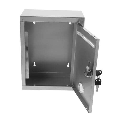 GALPADA Wandbriefkasten Hochsicherheitsschloss Metallbriefkasten für Abstimmungen und Feedback Einfache Installation für Büro und Räume GALPADA Wandbriefkasten Hochsicherheitsschloss Metallbriefkasten für Abstimmungen und Feedback Einfache Installation für Büro und Räume von GALPADA