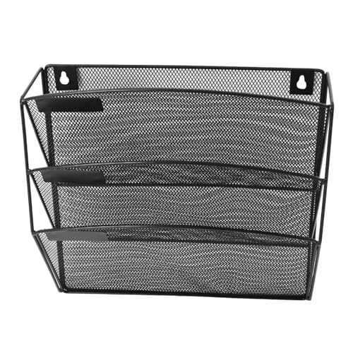 GALPADA Wanddatei Organizer für Büro Mehrlagiger Hängeregistraturhalter aus Metall Platzsparend und Elegant für Dokumente Zeitschriften und Zeitungen Schwarz GALPADA Wanddatei Organizer für Büro Mehrlagiger Hängeregistraturhalter aus Metall Platzsparend und Elegant für Dokumente Zeitschriften und Zeitungen Schwarz von GALPADA