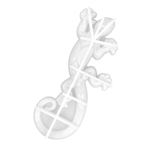 GALPADA Wanddekoration Gecko Silikonform für Diy Harz Handwerk Flexible und Langlebige Gießform für Kreative Wandkunst Einfach zu Entformen Reinigen von GALPADA