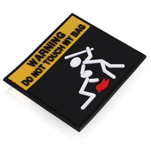GALPADA Warnende Klett Patch Aufnäher Stickerei Selbstklebend und Flexibel Vielseitig für Kleidung Rucksäcke Taschen Kreative DIY Modegestaltung Modernes Design GALPADA Warnende Klett Patch Aufnäher Stickerei Selbstklebend und Flexibel Vielseitig für Kleidung Rucksäcke Taschen Kreative DIY Modegestaltung Modernes Design von GALPADA