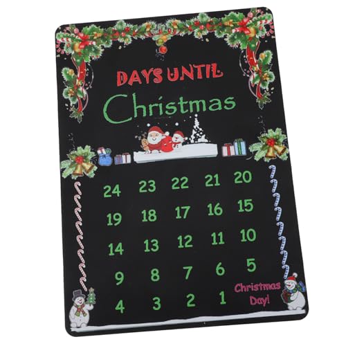 GALPADA Weihnachtliche Holz Kreidetafel Weihnachtsmann Countdown Dekoration für Festliche Tischdeko und Geschenkidee für Weihnachten GALPADA Weihnachtliche Holz Kreidetafel Weihnachtsmann Countdown Dekoration für Festliche Tischdeko und Geschenkidee für Weihnachten von GALPADA