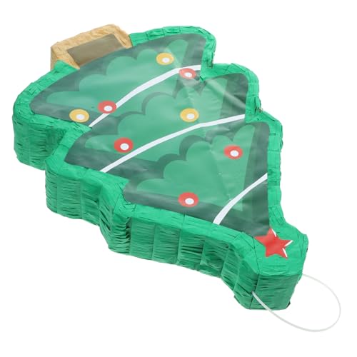 GALPADA Weihnachtliche Pinata Tannenbaum Dekoration Bunte Party Deko für Festliche Feiern Kindergeburtstag Geschenkidee von GALPADA