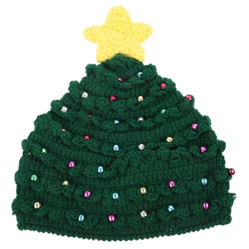 GALPADA Weihnachtlicher Strickmütze Weihnachtsbaum Design Warme Häkelmütze Erwachsene Weiche Kuschelige Wintermütze Partyhut Weihnachtsdeko GALPADA Weihnachtlicher Strickmütze Weihnachtsbaum Design Warme Häkelmütze Erwachsene Weiche Kuschelige Wintermütze Partyhut Weihnachtsdeko von GALPADA