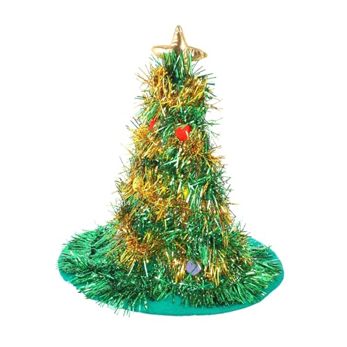 GALPADA Weihnachtsmütze aus Nonwovens mit LED Licht Kreativer Weihnachtsbaum Partyhut für Festliche Dekoration Robust und Bequem für Weihnachten und Kostümfeiern GALPADA Weihnachtsmütze aus Nonwovens mit LED Licht Kreativer Weihnachtsbaum Partyhut für Festliche Dekoration Robust und Bequem für Weihnachten und Kostümfeiern von GALPADA