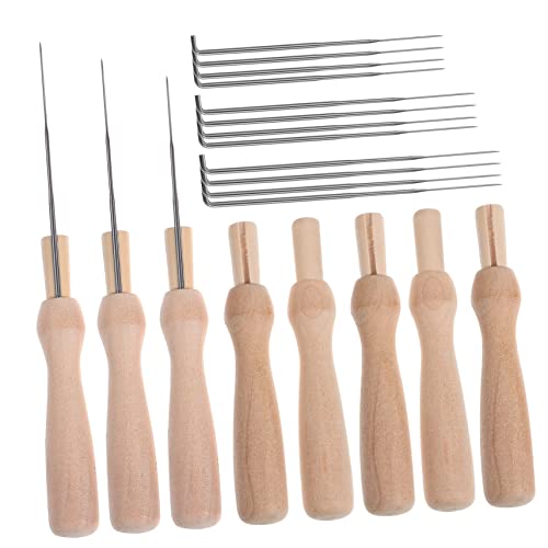 GALPADA Wollfilzen Set mit Nadeln und Holzgriffen Teiliges Nadel Filz Kit für Anfänger Vielseitige Filznadeln Ergonomische Handhabung für und Stoffprojekte GALPADA Wollfilzen Set mit Nadeln und Holzgriffen Teiliges Nadel Filz Kit für Anfänger Vielseitige Filznadeln Ergonomische Handhabung für und Stoffprojekte von GALPADA