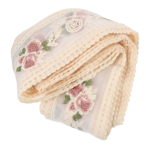 GALPADA Yards Baumwollspitzenband mit Blumenstickerei Bestickte Spitze für DIY Handwerk Kleidungsdekoration Geschenkverpackung Hochzeitsapplikationen Hochwertiges Nähzubehör GALPADA Yards Baumwollspitzenband mit Blumenstickerei Bestickte Spitze für DIY Handwerk Kleidungsdekoration Geschenkverpackung Hochzeitsapplikationen Hochwertiges Nähzubehör von GALPADA
