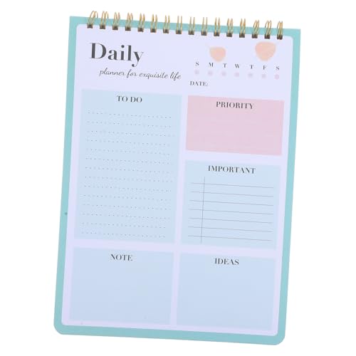 GALPADA Zeitmanagement Notizblock Grün Effizienter Tagesplaner Kalender für Management Stundenweise Plan und Terminnotizen Produktiver Arbeitsplaner für Büro und Studium GALPADA Zeitmanagement Notizblock Grün Effizienter Tagesplaner Kalender für Management Stundenweise Plan und Terminnotizen Produktiver Arbeitsplaner für Büro und Studium von GALPADA
