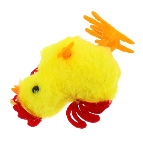 GALPADA springendes Huhn springendes Küken Simulations-Hühnerspielzeug Hühnchenspielzeug für Geburtstagsgeschenk Hühnerzubehör Halloween-Huhn legt Eier Aufziehhuhn Plastik GALPADA springendes Huhn springendes Küken Simulations-Hühnerspielzeug Hühnchenspielzeug für Geburtstagsgeschenk Hühnerzubehör Halloween-Huhn legt Eier Aufziehhuhn Plastik von GALPADA
