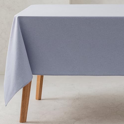 GAMUSI Tischdecke, einfarbig, Bio-Baumwolle, wasserdicht, schmutzabweisend, rechteckig, himmelblau, 140 x 180 cm GAMUSI Tischdecke, einfarbig, Bio-Baumwolle, wasserdicht, schmutzabweisend, rechteckig, himmelblau, 140 x 180 cm von GAMUSI