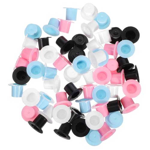 GANAZONO 100 Stück Mini Kunststoff Clown Hüte für DIY Weihnachtsdekoration Bunte Mini Hüte für Bastelprojekte und Kreative Kunstwerke GANAZONO 100 Stück Mini Kunststoff Clown Hüte für DIY Weihnachtsdekoration Bunte Mini Hüte für Bastelprojekte und Kreative Kunstwerke von GANAZONO