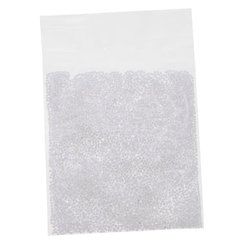 GANAZONO 10000 Stück Perlen Nail Art Zubehör Kunststoff Halbkreis Förmige Weiße Nail Patches für Maniküre DIY Nägel Dekorationen von GANAZONO
