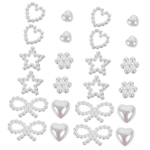 GANAZONO 1Satz Maniküre Perlen Patches Stilvolle DIY Nagelkunst Dekoration Für Maniküren Und Nageldesigns Hochwertige Nail Art Pearls Für Gestaltung von GANAZONO