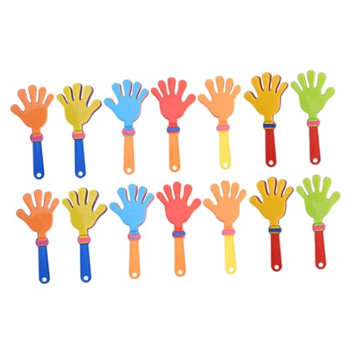 GANAZONO 20 Stück Teiliges Kunststoff Handklatscher Leichte Handklatscher Spielzeuge für Geräuschvolle Noisemaker für Kindergeburtstag und Partyspaß Zufällige Farbe GANAZONO 20 Stück Teiliges Kunststoff Handklatscher Leichte Handklatscher Spielzeuge für Geräuschvolle Noisemaker für Kindergeburtstag und Partyspaß Zufällige Farbe von GANAZONO