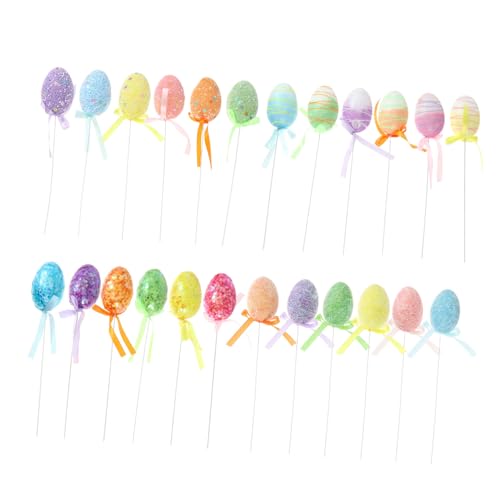 GANAZONO 24 Stück Teiliges Ostereier Deko aus Langlebigem Material Bunte DIY Ostereier zum Basteln und Dekorieren für Zuhause Büro und Frühlingsfest Geeignet GANAZONO 24 Stück Teiliges Ostereier Deko aus Langlebigem Material Bunte DIY Ostereier zum Basteln und Dekorieren für Zuhause Büro und Frühlingsfest Geeignet von GANAZONO