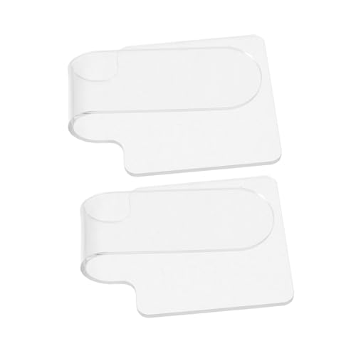 GANAZONO 2Stücke Transparente Hand Acryl Make Up Mischpalette Leicht und Tragbar zum Mischen von Farben für Lippenstifte Foundations und Make Up Tool GANAZONO 2Stücke Transparente Hand Acryl Make Up Mischpalette Leicht und Tragbar zum Mischen von Farben für Lippenstifte Foundations und Make Up Tool von GANAZONO