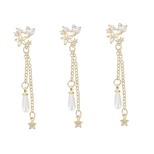GANAZONO 3 Stück Teiliges Set Nagel Charms mit Perlen und Glitzer DIY Maniküre Schmuck für Künstliche Nägel Kreative Nageldekorationen Zufälliger Stil GANAZONO 3 Stück Teiliges Set Nagel Charms mit Perlen und Glitzer DIY Maniküre Schmuck für Künstliche Nägel Kreative Nageldekorationen Zufälliger Stil von GANAZONO