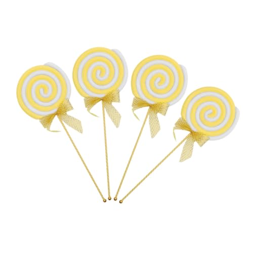 GANAZONO 4 Stück Teiliges Großes Lutscher Deko Kindersichere Requisiten für Kindergarten Vielseitige Realistische Candy Dekorationen Leicht und Robust für Klassenzimmer und Schaufenster GANAZONO 4 Stück Teiliges Großes Lutscher Deko Kindersichere Requisiten für Kindergarten Vielseitige Realistische Candy Dekorationen Leicht und Robust für Klassenzimmer und Schaufenster von GANAZONO