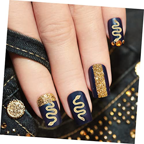 GANAZONO 50 Stück Teiliges Schlangen Nail Art Charms aus Langlebiger Legierung Retro Stil Nageldekoration für DIY Nageldesign und Professionelle Nail Art Anwendungen GANAZONO 50 Stück Teiliges Schlangen Nail Art Charms aus Langlebiger Legierung Retro Stil Nageldekoration für DIY Nageldesign und Professionelle Nail Art Anwendungen von GANAZONO
