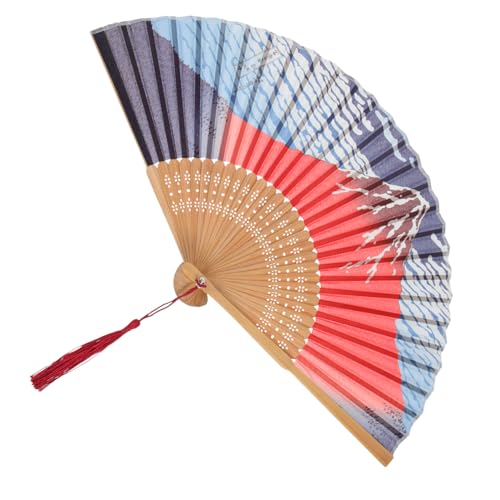 GANAZONO Faltfächer aus Seide Japanischer Handfächer aus mit Einzigartigem Design Leicht und Tragbar für Cosplay Hochzeiten Partys und Sommerreisen GANAZONO Faltfächer aus Seide Japanischer Handfächer aus mit Einzigartigem Design Leicht und Tragbar für Cosplay Hochzeiten Partys und Sommerreisen von GANAZONO
