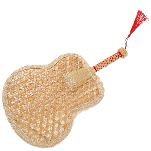 GANAZONO Woven Handventilator Tragbarer Sommerfächer aus Naturweizenstroh Handgefertigter Vintage Fächer für und Außennutzung als Wanddeko für Feste GANAZONO Woven Handventilator Tragbarer Sommerfächer aus Naturweizenstroh Handgefertigter Vintage Fächer für und Außennutzung als Wanddeko für Feste von GANAZONO