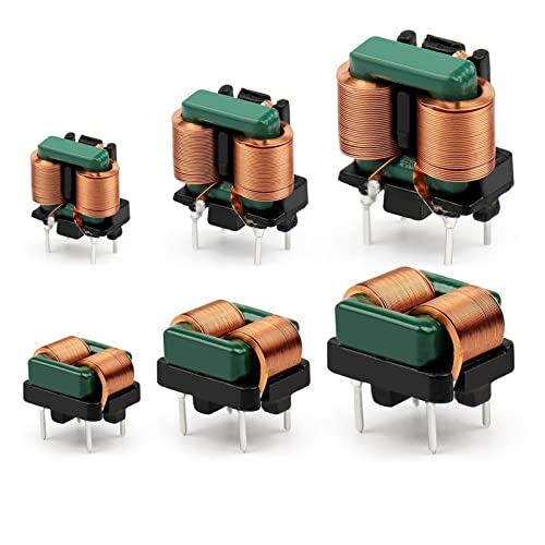 2 Stück Gleichtaktinduktivität Hochstrom Flachkupferdraht Filter EMI Gerade Pin Magnetische Ringspule 2 MH 5 MH 8 MH (Size : 10MH 6A SQ2418 H) von GANDE