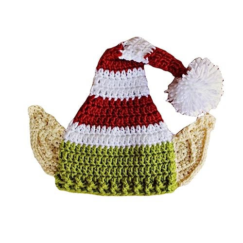 GANYKQ Cosplay Weihnachtsmütze Unisex Kleinkind Nikolausmütze Urlaub Hut für Festliche Party Neujahr für Neugeborene GANYKQ Cosplay Weihnachtsmütze Unisex Kleinkind Nikolausmütze Urlaub Hut für Festliche Party Neujahr für Neugeborene von GANYKQ