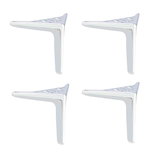 GAOBINGB 4 Stück Möbelbeine, Schrankfüße aus Metall, dreieckige Sofabeine, Moderne dreieckige Möbelfüße aus Metall, dreieckige Ersatzstützbeine, für Sofas, Couchtische, Fernsehschränke usw. (25 cm, S GAOBINGB 4 Stück Möbelbeine, Schrankfüße aus Metall, dreieckige Sofabeine, Moderne dreieckige Möbelfüße aus Metall, dreieckige Ersatzstützbeine, für Sofas, Couchtische, Fernsehschränke usw. (25 cm, S von GAOBINGB
