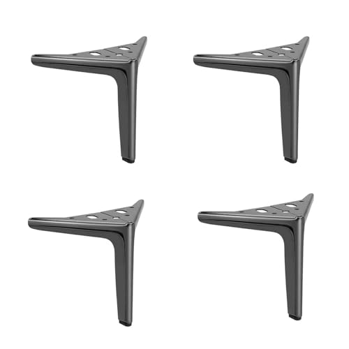 GAOBINGB 4 Stück Möbelbeine, Schrankfüße aus Metall, dreieckige Sofabeine, Moderne dreieckige Möbelfüße aus Metall, dreieckige Ersatzstützbeine, für Sofas, Couchtische, Fernsehschränke usw. (25 cm/9, GAOBINGB 4 Stück Möbelbeine, Schrankfüße aus Metall, dreieckige Sofabeine, Moderne dreieckige Möbelfüße aus Metall, dreieckige Ersatzstützbeine, für Sofas, Couchtische, Fernsehschränke usw. (25 cm/9, von GAOBINGB