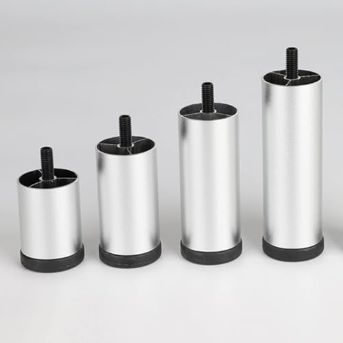 GAOBINGB 4 Stück höhenverstellbare Möbelbeine, DIY-Tischbeine aus Metall, Ersatz-Möbelbeine für Schlafsofa, Schreibtisch, Schrank, Stuhl, Stützfüße, 6 cm, 10 cm, 12 cm, 15 cm, 20 cm, 25 cm, 30 cm (SI GAOBINGB 4 Stück höhenverstellbare Möbelbeine, DIY-Tischbeine aus Metall, Ersatz-Möbelbeine für Schlafsofa, Schreibtisch, Schrank, Stuhl, Stützfüße, 6 cm, 10 cm, 12 cm, 15 cm, 20 cm, 25 cm, 30 cm (SI von GAOBINGB